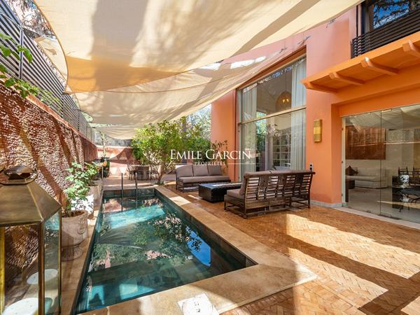 À vendre duplex au quartier de l'Hivernage à Marrakech
