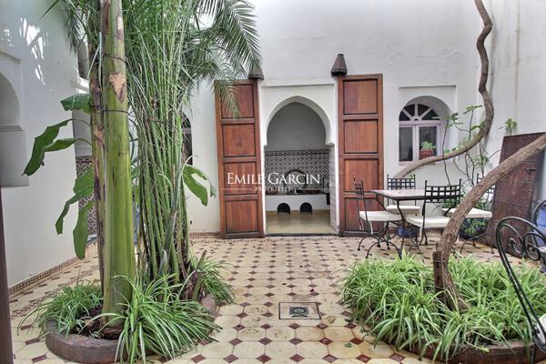 À vendre riad dans le quartier Sidi Benslimane à Marrakech