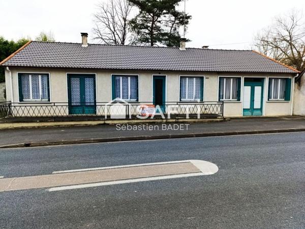 toiture rénovée , isolation récente ,vie de plain-pied