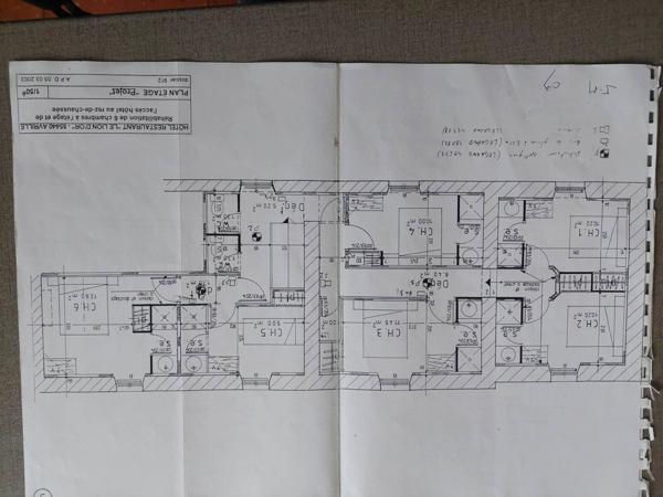 Sur l'axe LES SABLES-LA ROCHE un hôtel-Bar-Restaurant