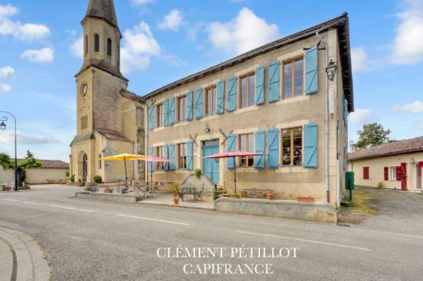À VENDRE – RESTAURANT AVEC CHAMBRES D’HÔTE À ST-ANDRÉ (31420)
