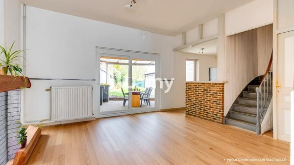 Maison t4 - 105 m² - jardin