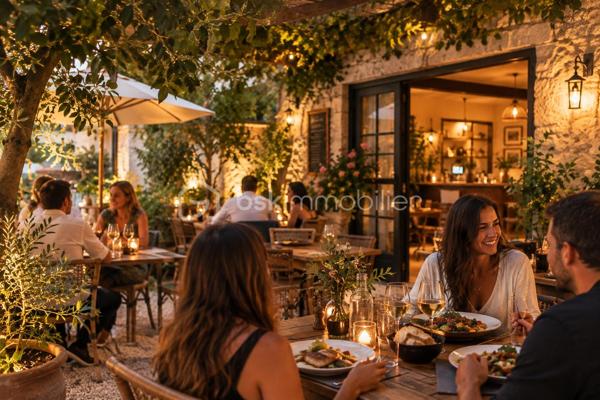 Belle opportunité pour reprendre un établissement offrant plusieurs activités complémentaires et un potentiel de développement.

L’établissement bénéficie d’une superficie d’environ 362 m² et comprend :

• Restaurant & bar
• 4 chambres d’hôtes
• Jardin & piscine attenante
• Activité traiteur
• Organisation d’événements

Plusieurs possibilités de développement de l’activité sont envisageables.

Je reste à votre disposition pour plus d’informations
À saisir sans tarder !