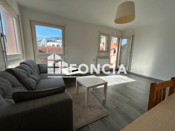 Location Appartement meublé 3 pièces 66.75 m² - Mulhouse 68100