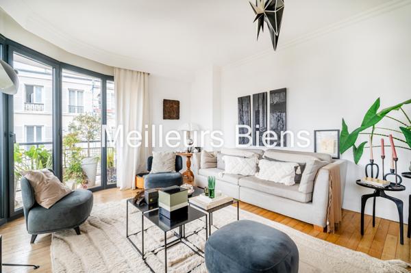 Magnifique appartement familial avec 3 chambres et un balcon
