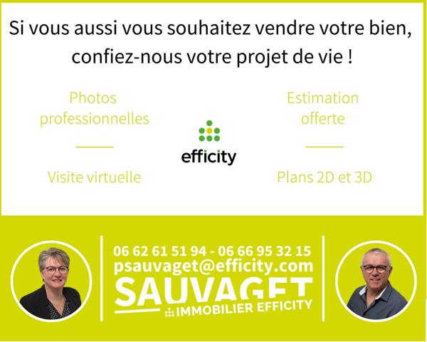 Appartement 4 pièces - 85 m² Exclusivité efficity