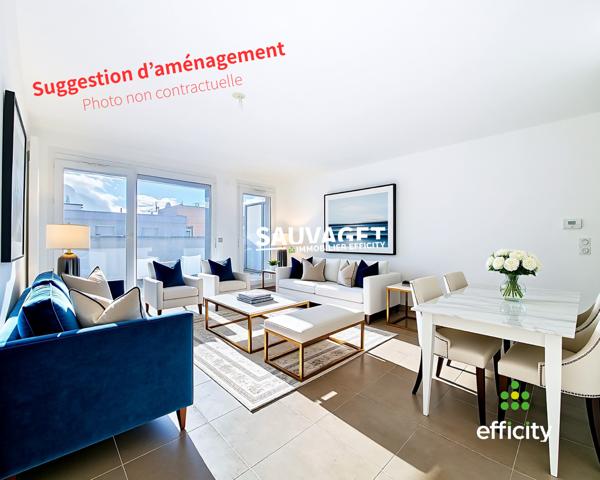 Appartement 4 pièces - 85 m² Exclusivité efficity