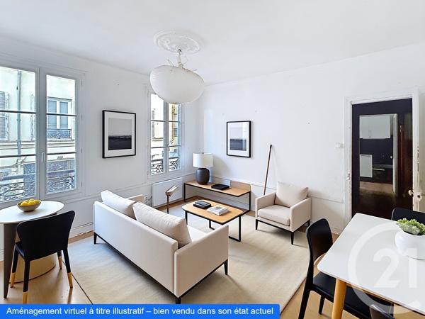 Appartement F3 à vendre  3 pièces - 53,38 m2 NEUILLY SUR SEINE - 92