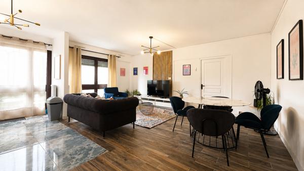 T5 d'Exception – Entièrement rénové – Terrasse, Parking, 4 chambres – Vendu meublé avec excellente rentabilité Détails des diagnostics énergétiques