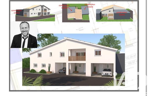 Maison à vendre 3 pièces 258 m² Sadirac