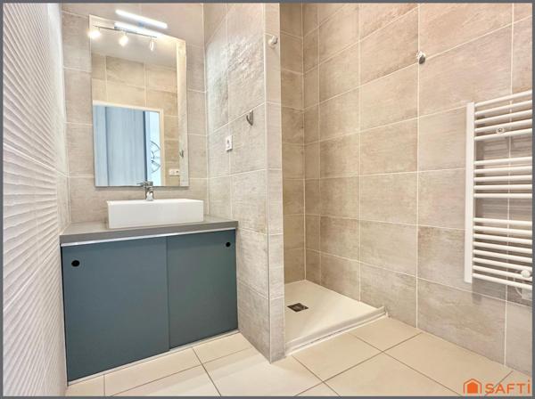 Appartement T2 avec ascenseur, terrasse et parking