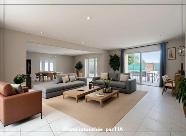 Maison familiale de 212m² avec jardin 1200m² et piscine - 6 chambres
