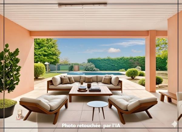 Maison familiale de 212m² avec jardin 1200m² et piscine - 6 chambres