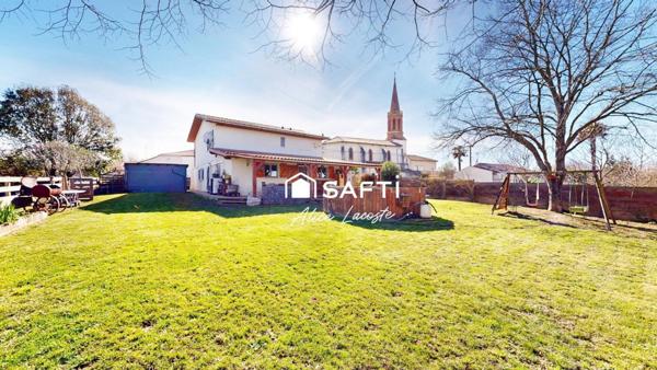 Maison familiale au cœur de Lacaugne