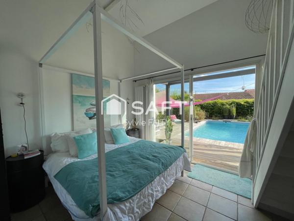 Maison T5 de plain pied - piscine - atelier - dependance