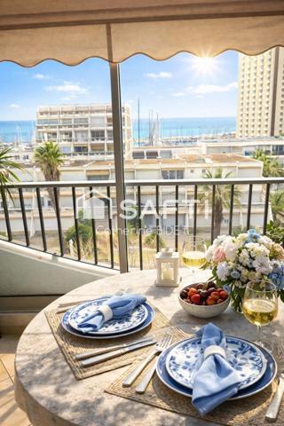 appartement la Grande-Motte vue mer