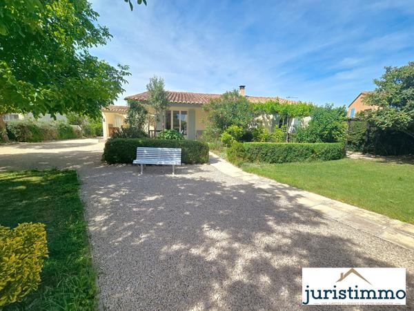 Camaret-sur-Aigues (84850) Exclusivité: Propriété de caractère avec dépendance et grand jardin – Secteur calme proche commodités