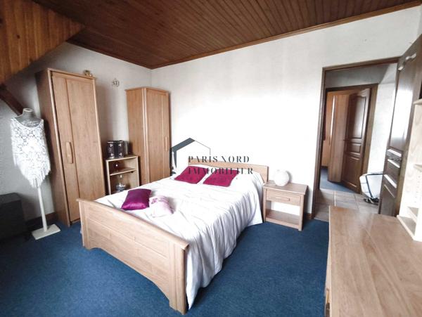 AULNAY SOUS BOIS - NONNEVILLE - MAISON 120m² - TERRAIN 422m² - SANS-VIS-A-VIS