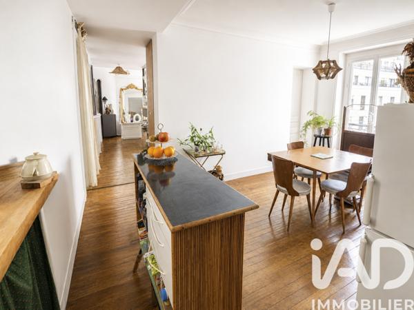 Appartement à vendre 4 pièces 68 m² Paris 20