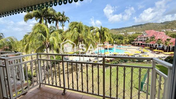 Studio pleine propriété Pierre et Vacances vue piscine