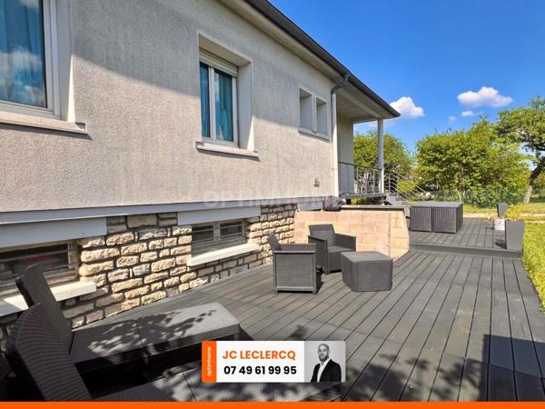 MAISON SUR SOUS-SOL 5 CHAMBRES