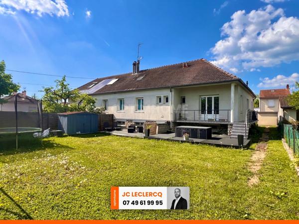 MAISON SUR SOUS-SOL 5 CHAMBRES