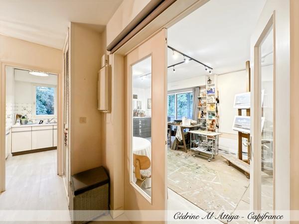 LA ROCHELLE, Appartement à vendre 1er étage, 2 pièces, 54m2, véranda, parking et cave