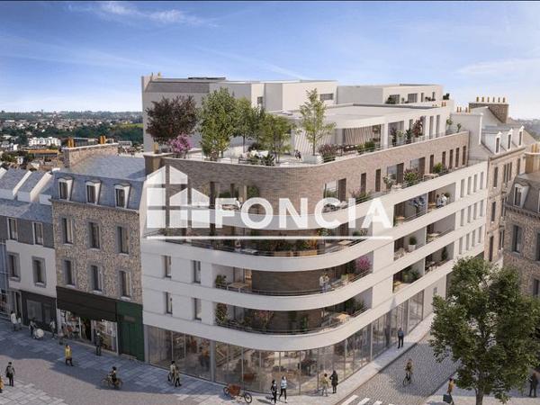 À vendre Appartement 3 pièces 66 m² - Saint-brieuc 22000