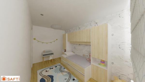 Appartement 3 pièces avec jardin proche frontière !