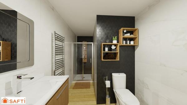 Appartement 3 pièces avec jardin proche frontière !