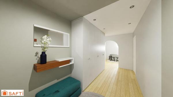 Appartement 3 pièces avec jardin proche frontière !