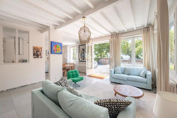 ANDERNOS, 1ère ligne avec piscine et 5 chambres