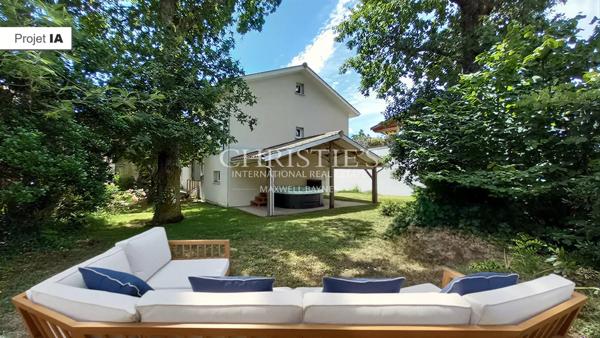 ANDERNOS, 1ère ligne avec piscine et 5 chambres
