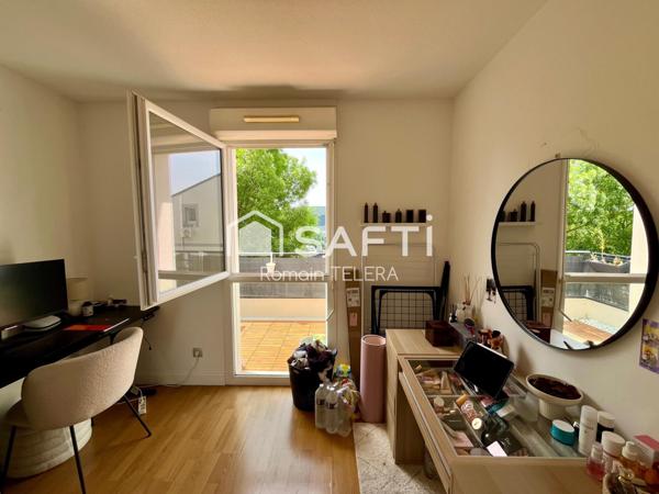 Bruges - Le Tasta : T3 de 54 m² avec une grande terrasse et deux parkings