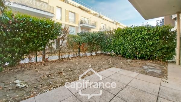 Pontault-Combault-Appartement 2 pièces-Très bon état- Résidence de 2017-Jardin-terrasse-Parking-lumineux-Bien agencé