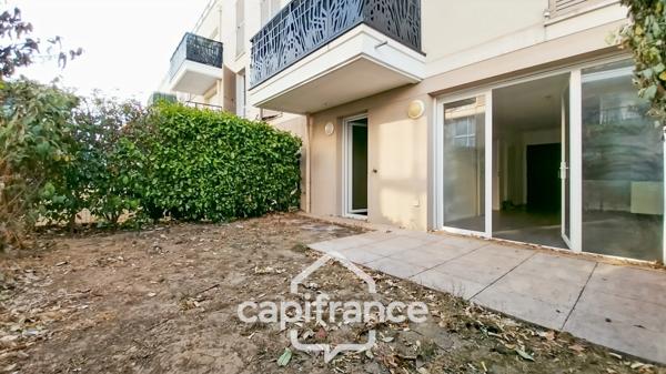 Pontault-Combault-Appartement 2 pièces-Très bon état- Résidence de 2017-Jardin-terrasse-Parking-lumineux-Bien agencé