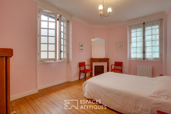 Appartement typique années 50 et sa vue sur le port