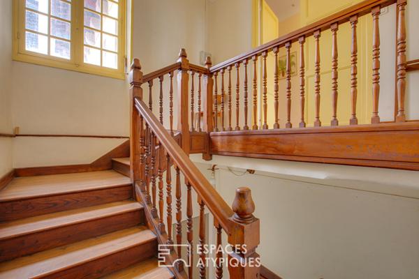 Appartement typique années 50 et sa vue sur le port