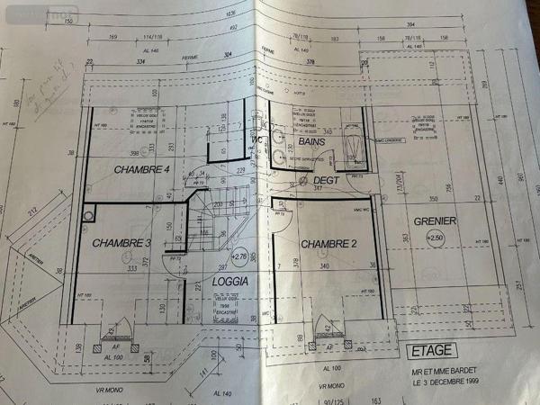 Maison à vendre à Chalonnes-sur-Loire dans le Maine-et-Loire (49290), ref : 12516/1272   
LE PRESSOIR ROUGE