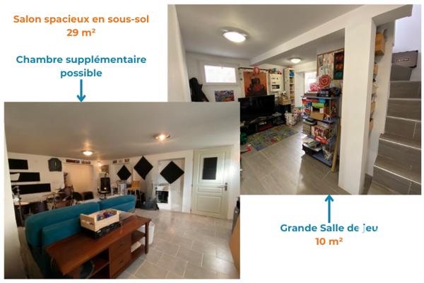 Maison à vendre 3 pièces 118 m² Saint-Ouen-l'Aumône