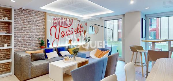 Appartement meublé à louer de 1 pièce de 22m²