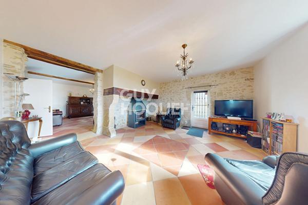 Propriété de charme en pierres apparentes de 273 m² avec dépendances et vue dominante