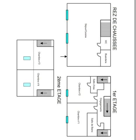 A vendre - Maison de ville 5 pièces : 98 m² de cachet rénové, à 700 m de la gare - BRETIGNY SUR ORGE (91)