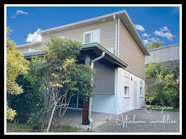 Saint-Leu : maison jumelée moderne 4 pièces - 90 m² + jardin arboré