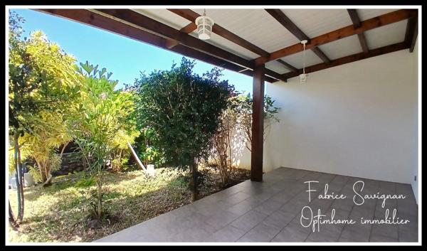 Saint-Leu : maison jumelée moderne 4 pièces - 90 m² + jardin arboré