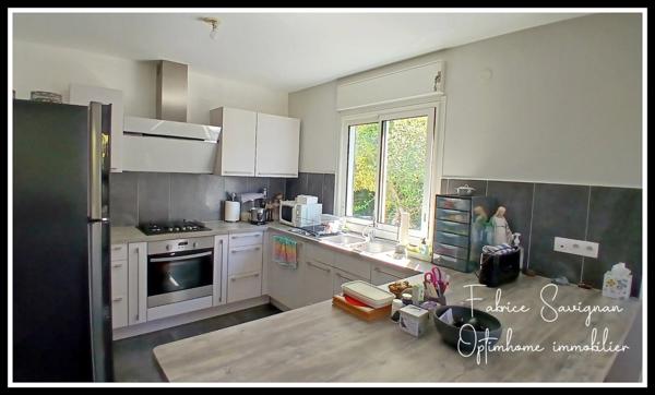 Saint-Leu : maison jumelée moderne 4 pièces - 90 m² + jardin arboré