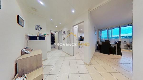 Marseille (13015) T4 lumineux avec loggia et parking – Résidence Val Pins, Marseille