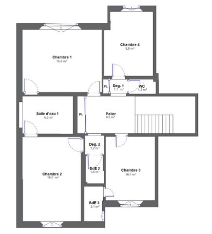 Maison à vendre 5 pièces 220 m² Port-Bail-sur-Mer