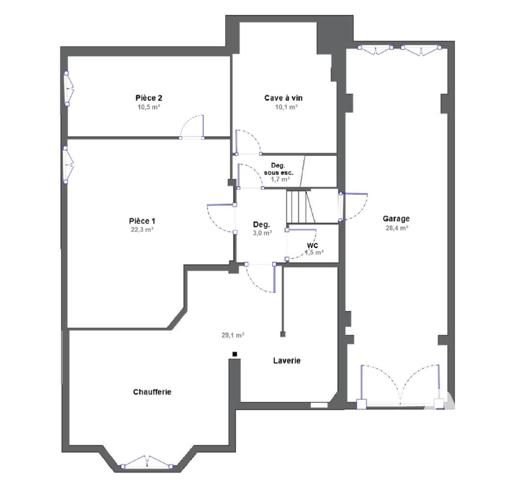 Maison à vendre 5 pièces 220 m² Port-Bail-sur-Mer