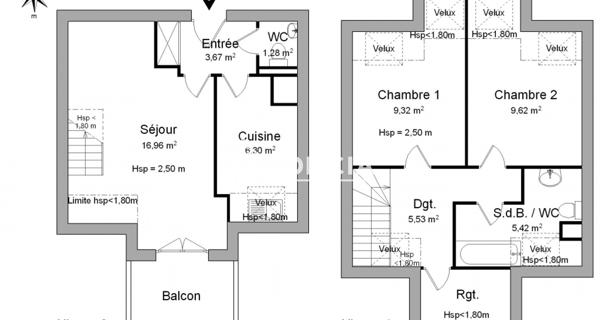 Location Appartement 3 pièces 58.1 m² - Lingolsheim 67380
